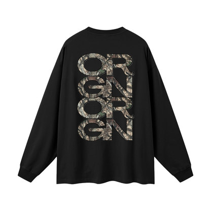 Origin Æsthetics Pure Cotton Long Sleeve T | Camo