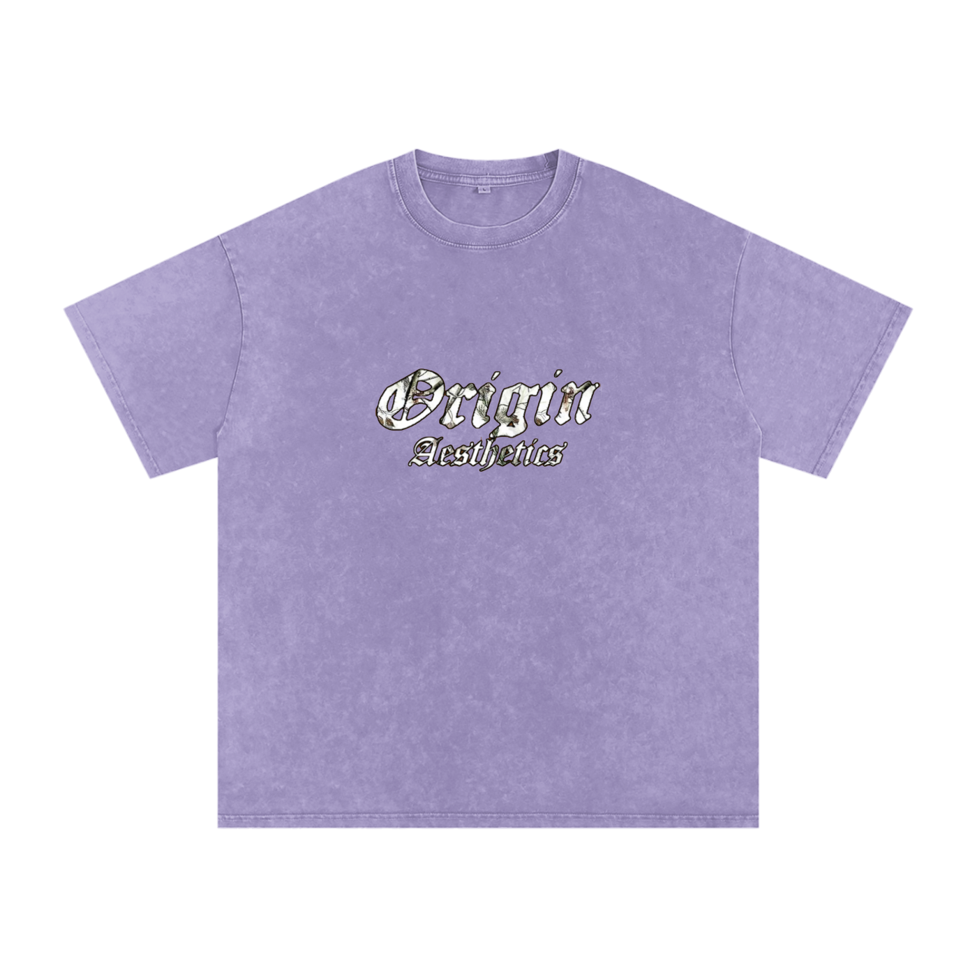 Origin Æsthetics Pure Cotton T - White Camo