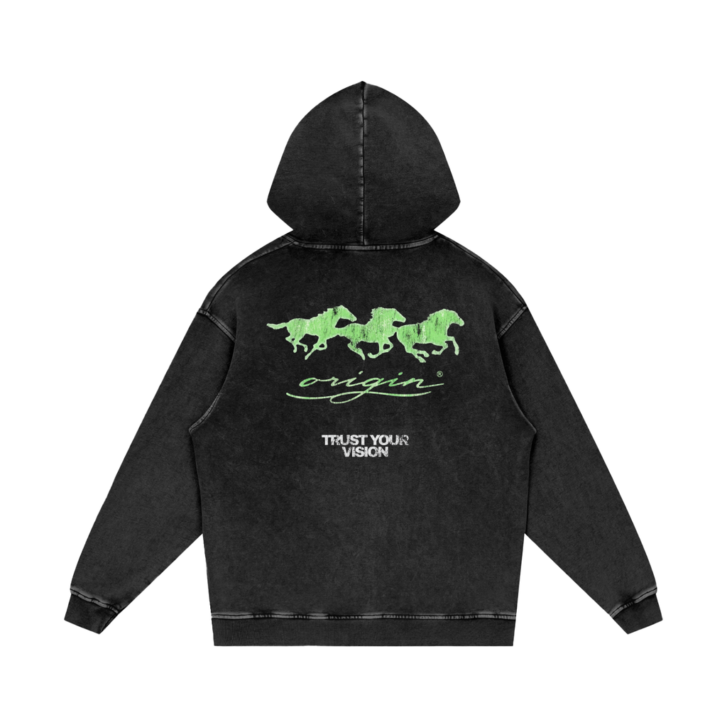 Origin Mustang Hoodie 100% cotton