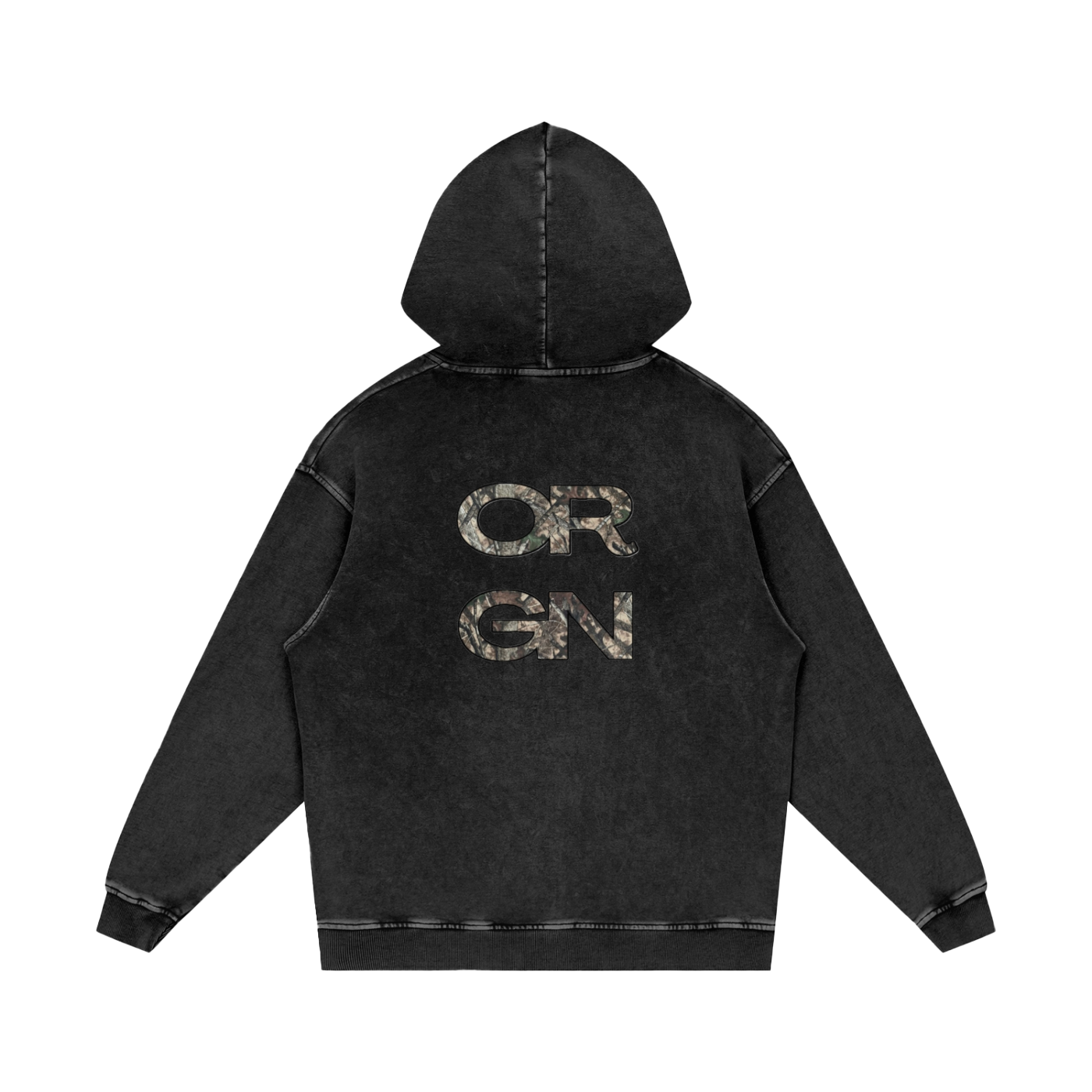 Origin Æsthetics Pure Cotton Hoodie - Camo