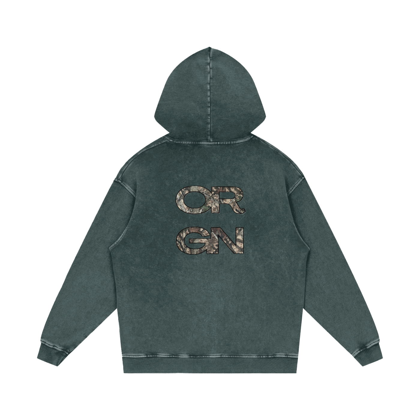Origin Æsthetics Pure Cotton Hoodie - Camo