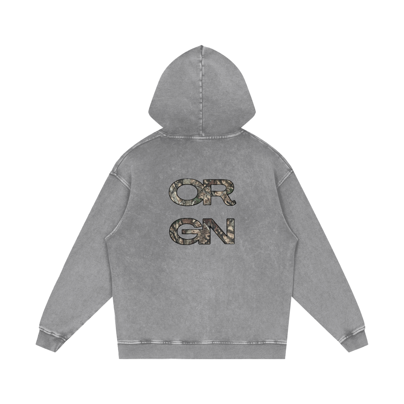 Origin Æsthetics Pure Cotton Hoodie - Camo
