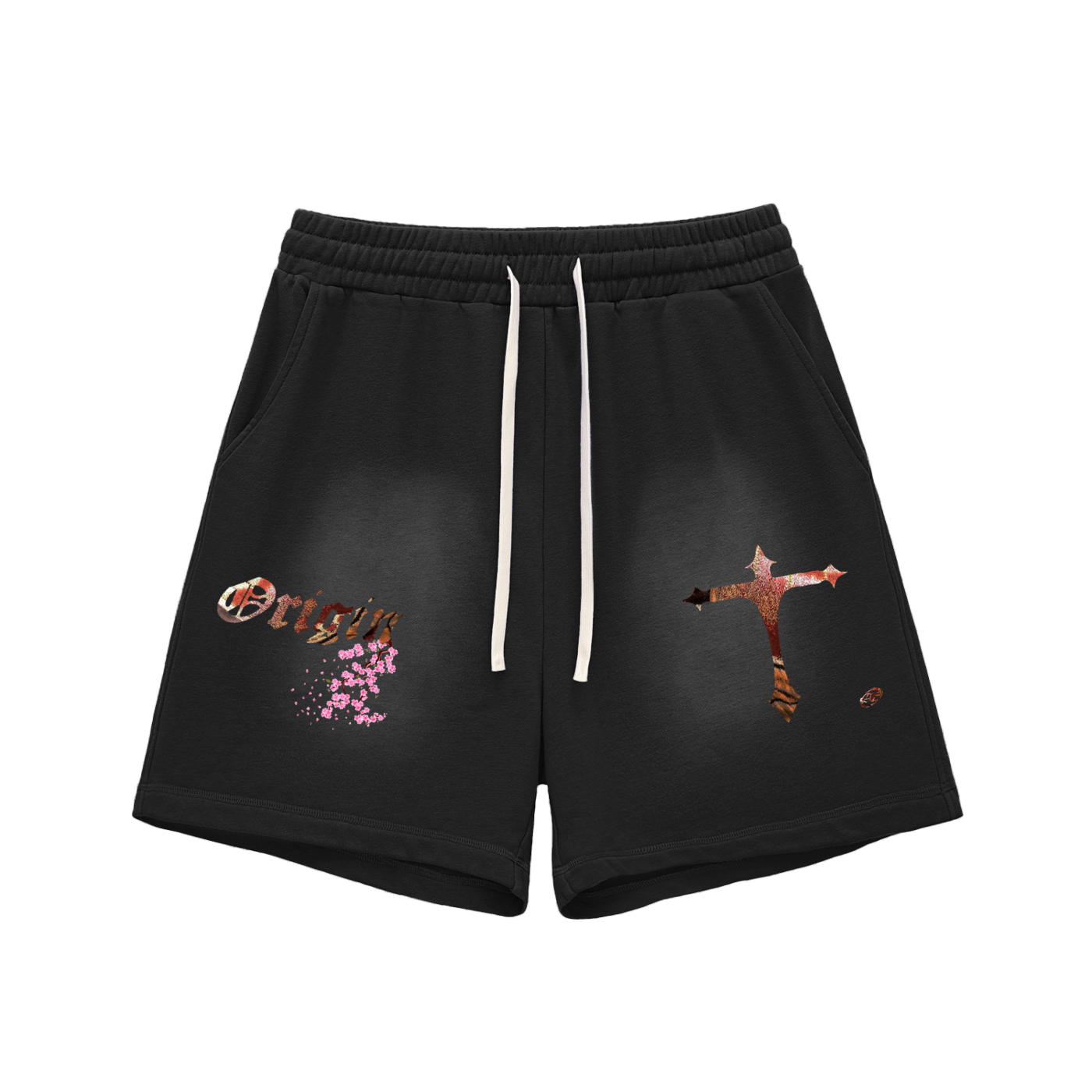 Origin Aesthetics Pure Cotton Shorts | Cherry Blossom