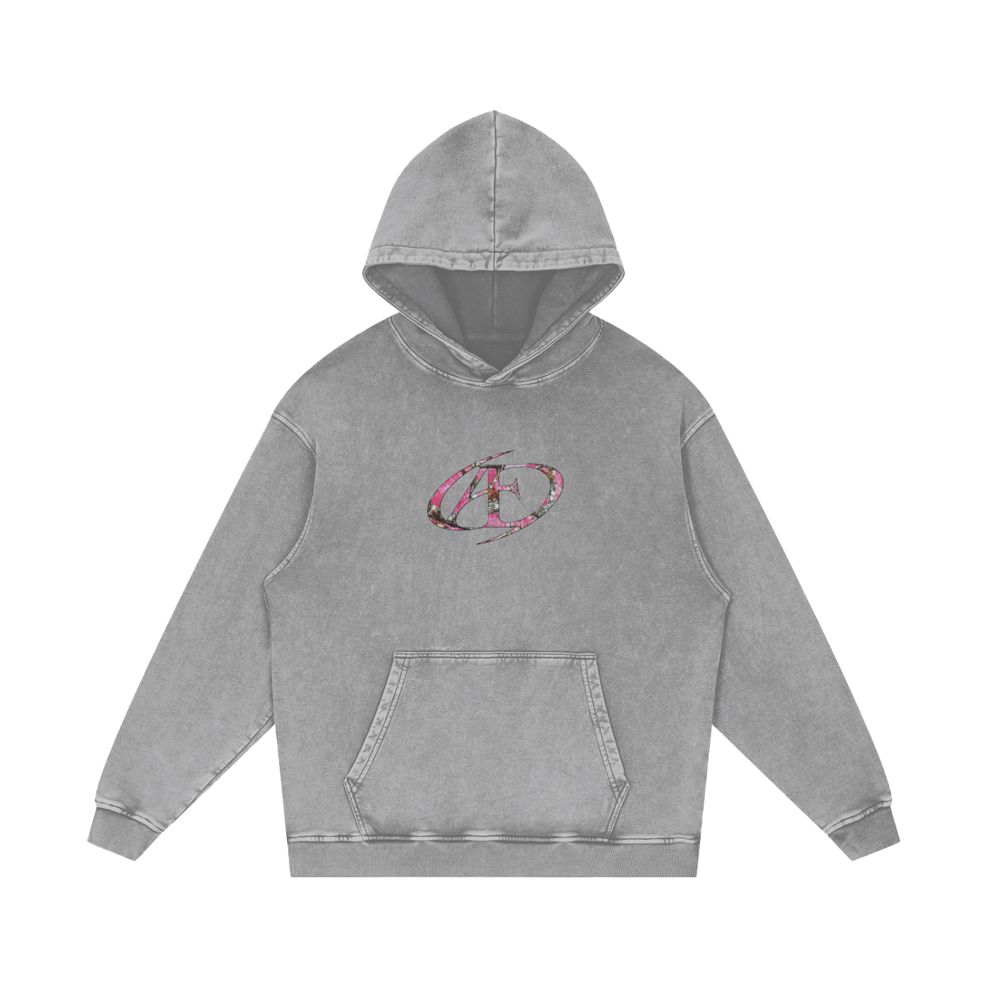 Origin Æsthetics Pure Cotton Hoodie - Pink Camo