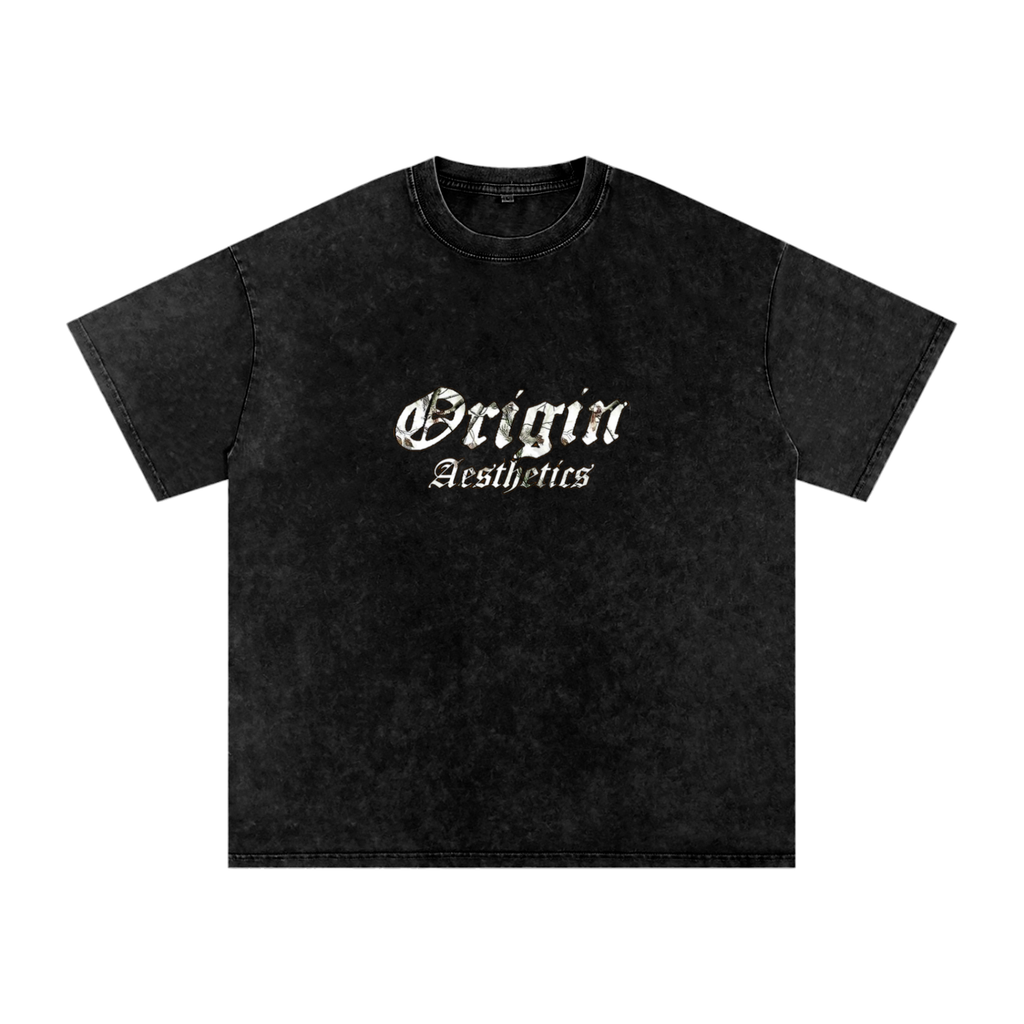 Origin Æsthetics Pure Cotton T - White Camo