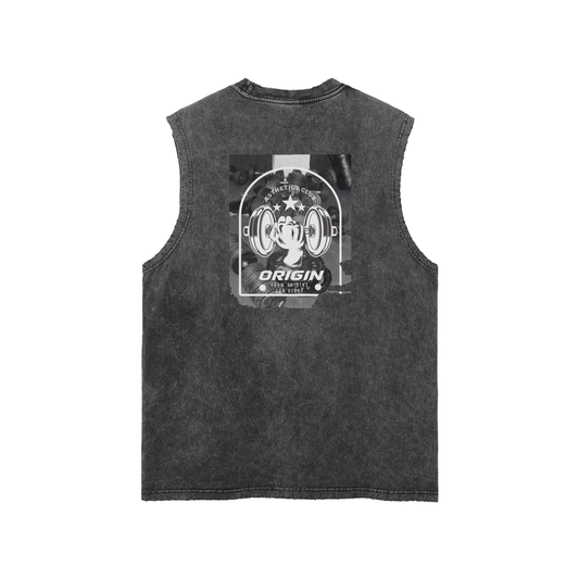 Origin Æsthetics pure Cotton Frayed Tank - Bærbell