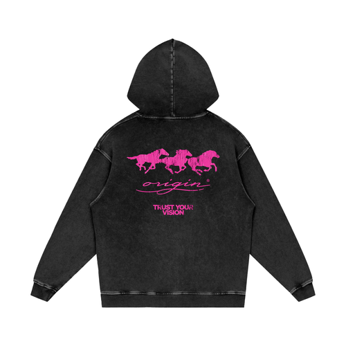 Origin Mustang Hoodie 100% cotton