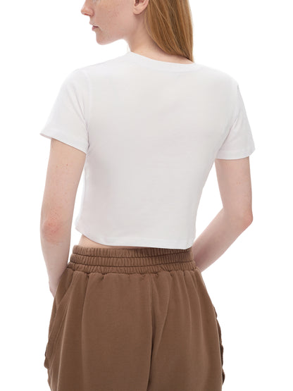 Women's USA Crop Tee