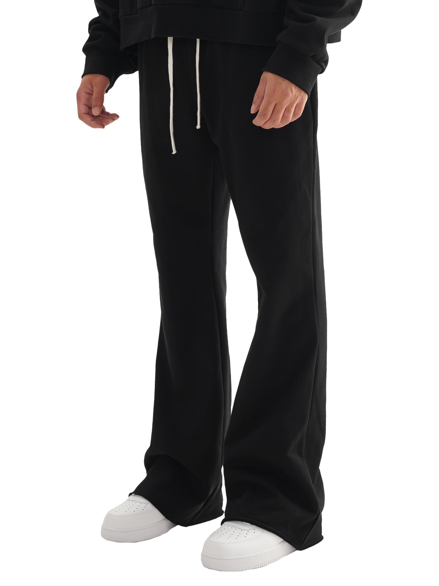 Pure cotton Flared Sweatpants leopard