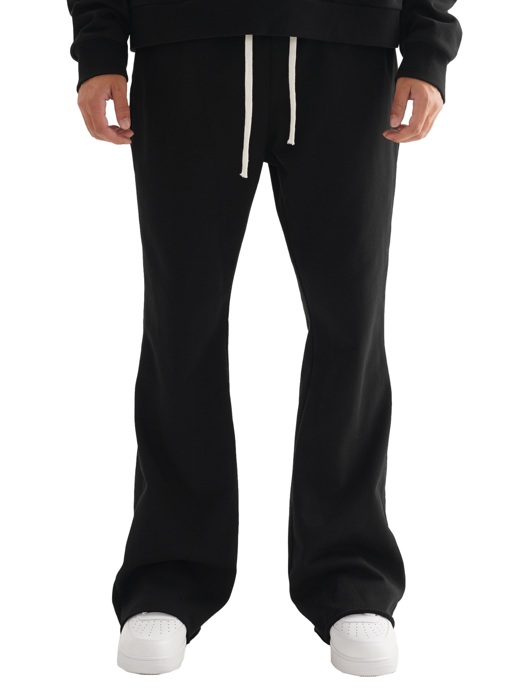 Origin Aesthetics Pure Cotton Flared Sweatpants - Chrome