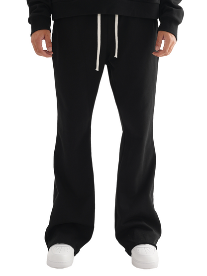Origin Aesthetics Pure Cotton Flared Sweatpants - Chrome