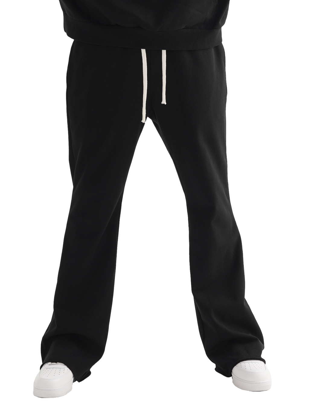 Origin Aesthetics Pure Cotton Flared Sweatpants - Chrome