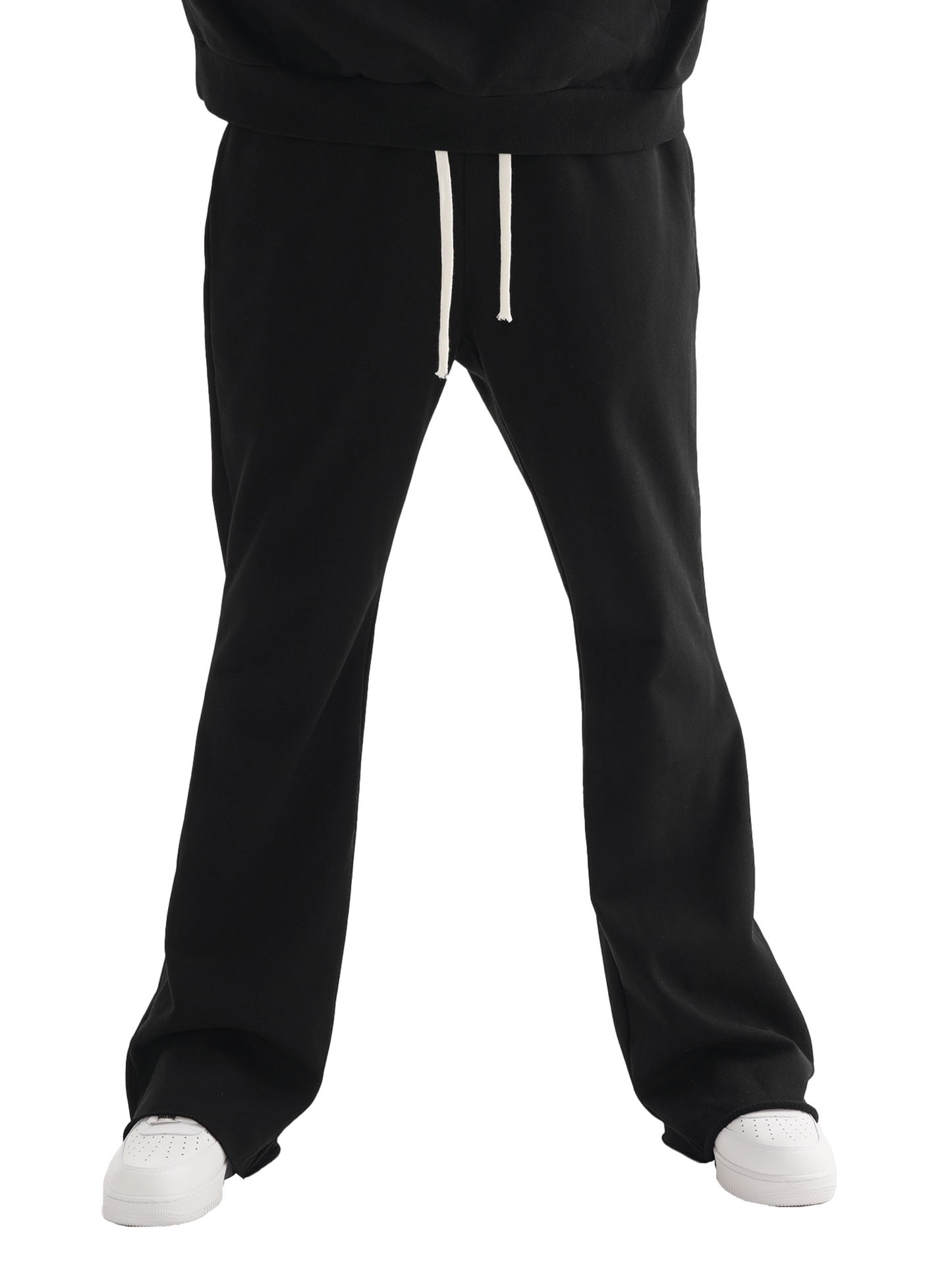 Origin Aesthetics Pure Cotton Flared Sweatpants - Chrome